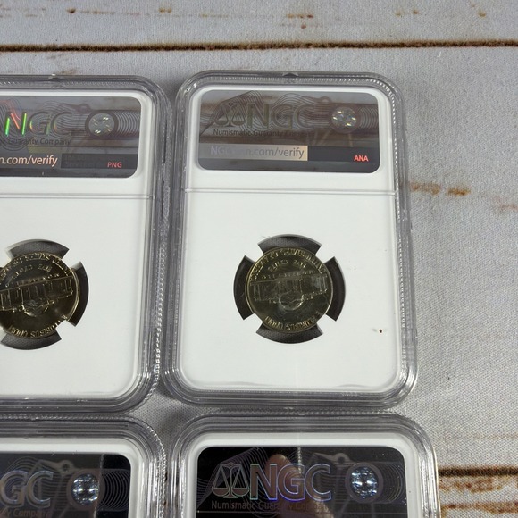 4× 2025 Jefferson Nickel NGC RD Don't Tread On Me Label – Used - Picture 9 of 10